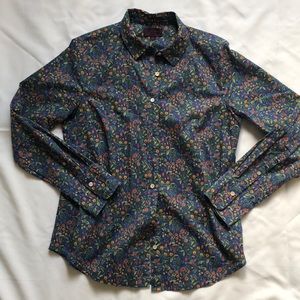 J. Crew Liberty if London Button down shirt.